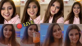 Arishfa Khan & Avneet Kaur Full 🔴 LIVE Video Super Funny Chat.