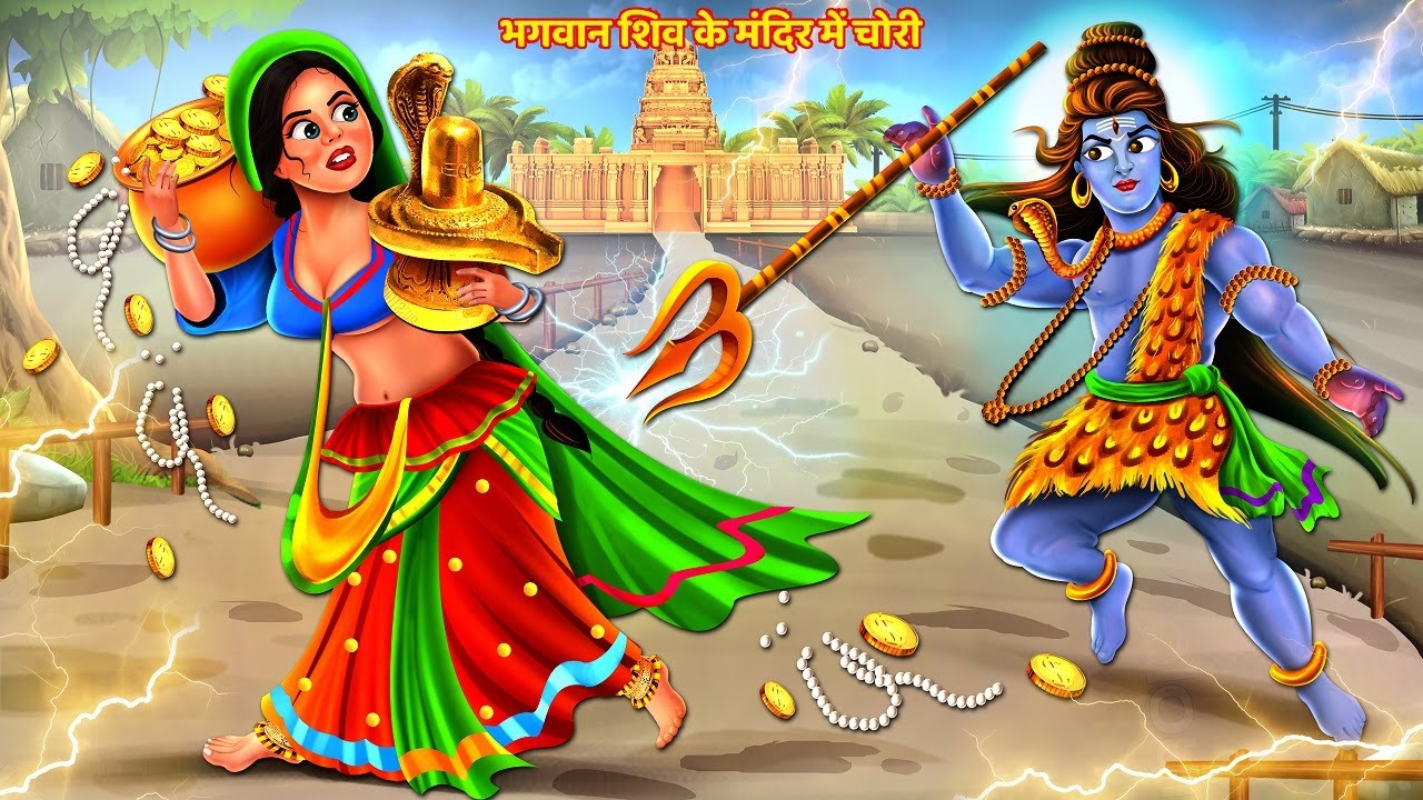 भगवान शिव जी के मंदिर में चोरी | Shiva Ji | Hindi Stories | Moral Stories | Kahani | Bhakti Kahaniya
