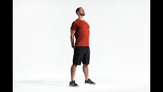 3. Wide Standing Shoulder Stretch And Backbend New Years Strength Resolution Workout