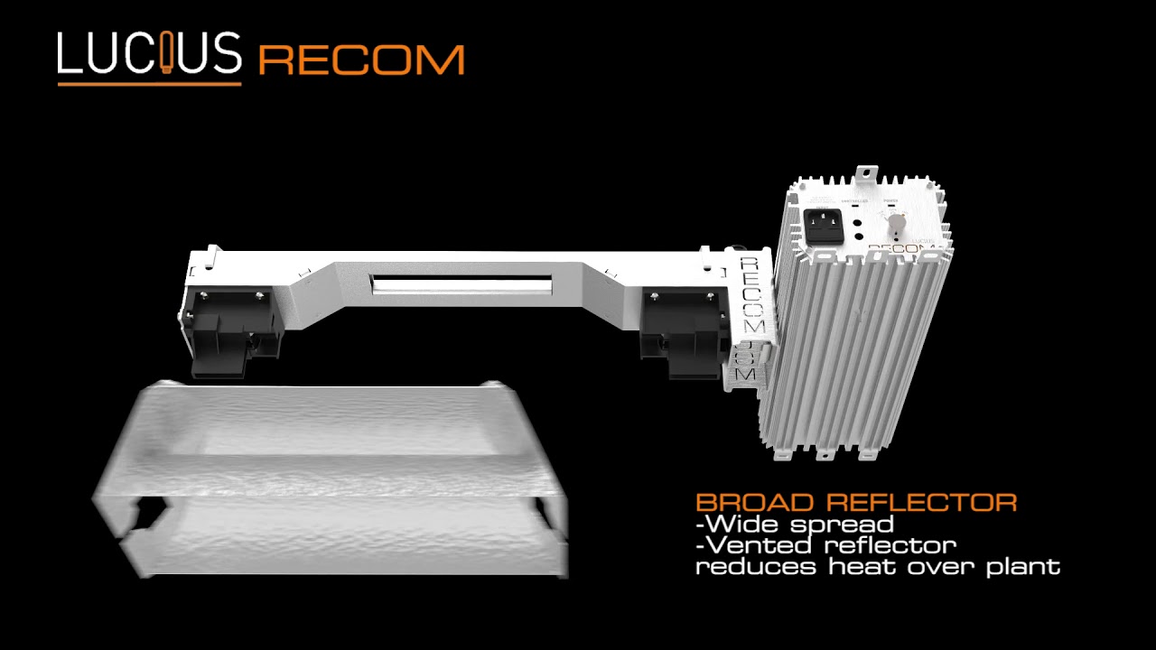 LUCIUS RECOM | 630W CMH DOUBLE ENDED | GROW LIGHT