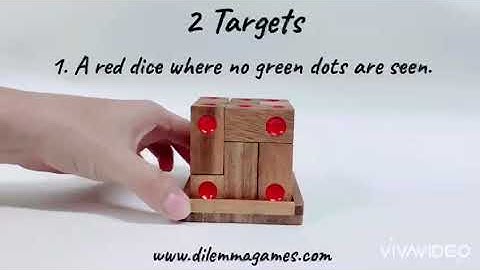 DOMINO CUBE, a super hard brainteaser by DILEMMA GAMES