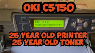 OKI C5150 Sitting In Basement for Quarter Century