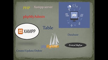 Php tutorial Lecture 2 Connect to MySQL with PHP in XAMPP | Create a new table and insert values/row