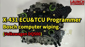 Launch X431 ECU TCU Programmer wiping Volkswagen DQ500