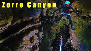 Zorro Canyon - Newnes Plateau - Lithgow - Blue Mountains Canyoning - 4K