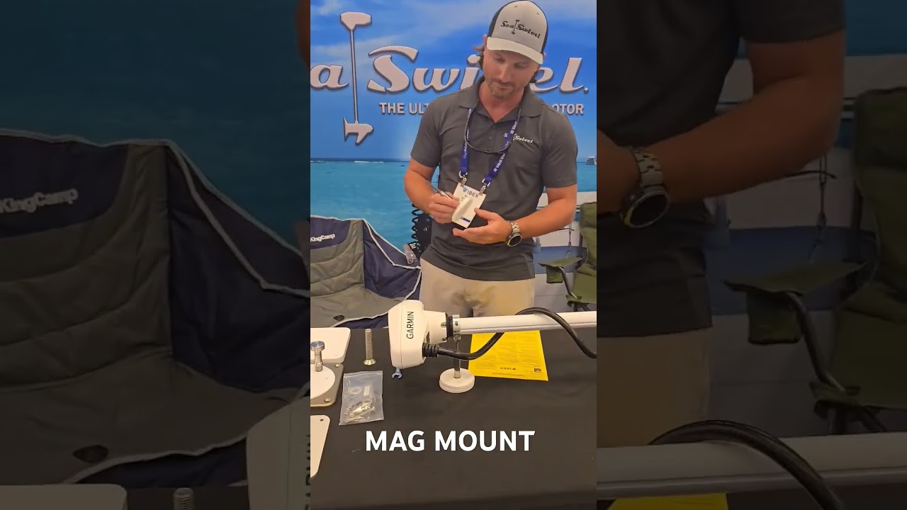 THE ALL NEW MAG MOUNT trolling motor support arm. Made with neodymium magnets and grade 5 titanium.