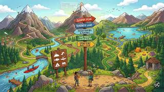 Kinaigraph Example - Hiking Trails (Teaser)