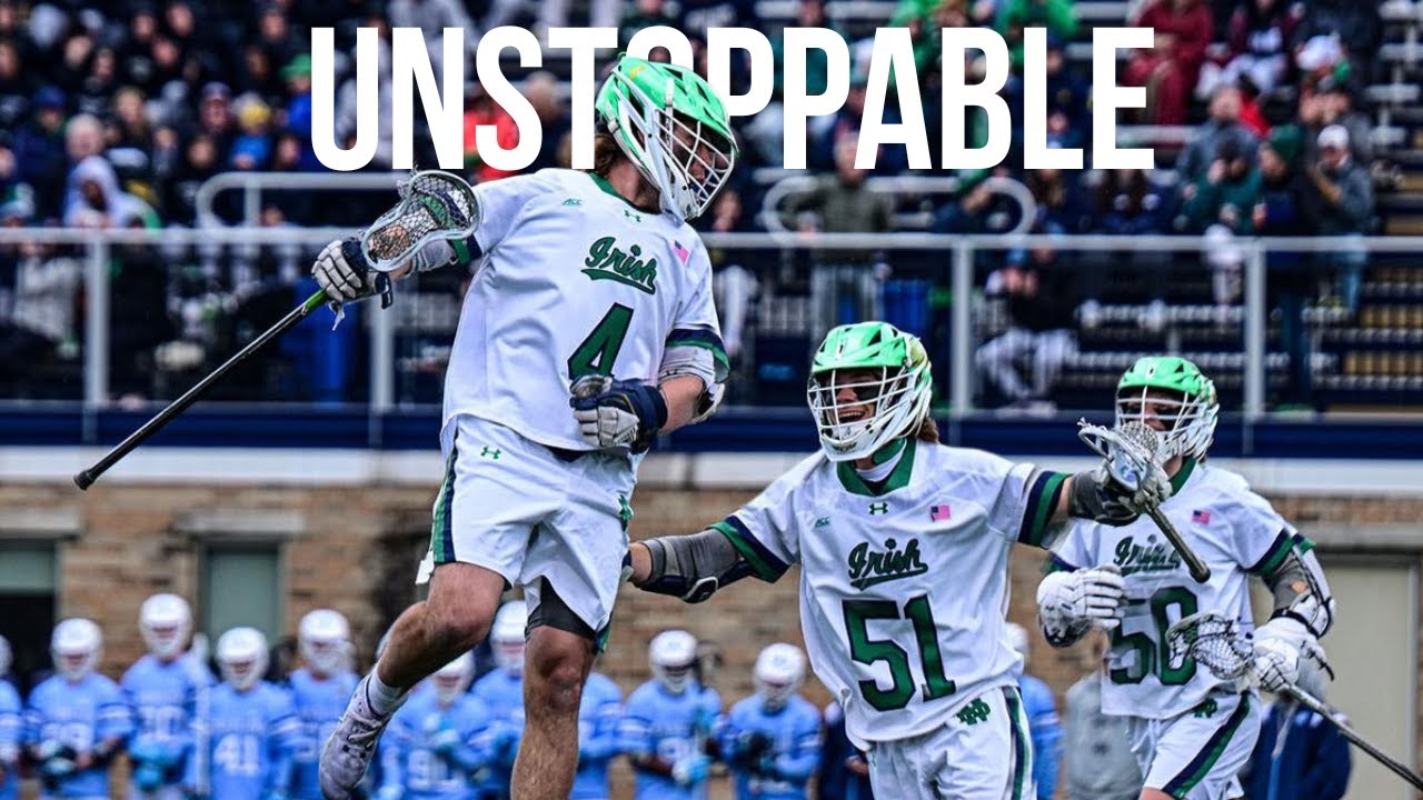 Notre Dame Lacrosse is UNSTOPPABLE YouTube