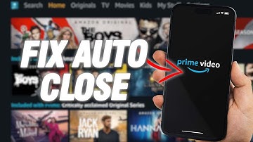 How To Fix Amazon Prime Video Auto Close | Final Solution