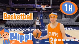 Basketball Tips and Tricks with Blippi | Sports for Kids | Educational Videos for Kids screenshot 2