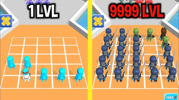 MAX LEVEL in Spider Train 3D Run - Merge Master Game