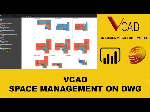 Spaces management on Vcad