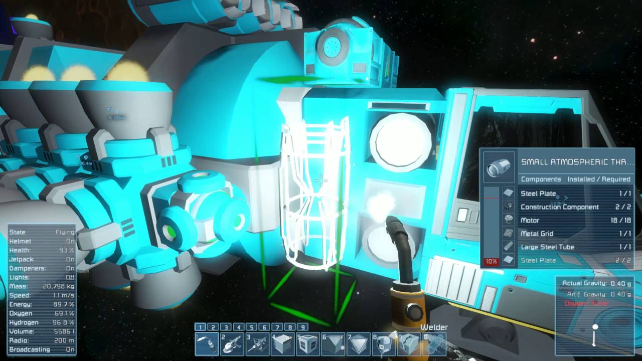 Lets play Space Engineers Part 29 - The Landing.... take 2 - YouTube