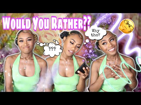 WOULD YOU RATHER CHALLENGE! - Why did I do this?? 🤦🏾‍♀️😰