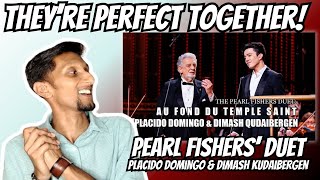 MAGNIFICENT! | The Fishers' Duet - Plácido Domingo & Dimash Kudaibergen (Reaction & Vocal Analysis)