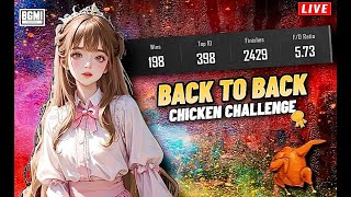 Only 3 Days BGMI New 3.2 Update || Back to Back Chicken Challenge BGMI🥵 BGMI New Update🔥 #bgmilive