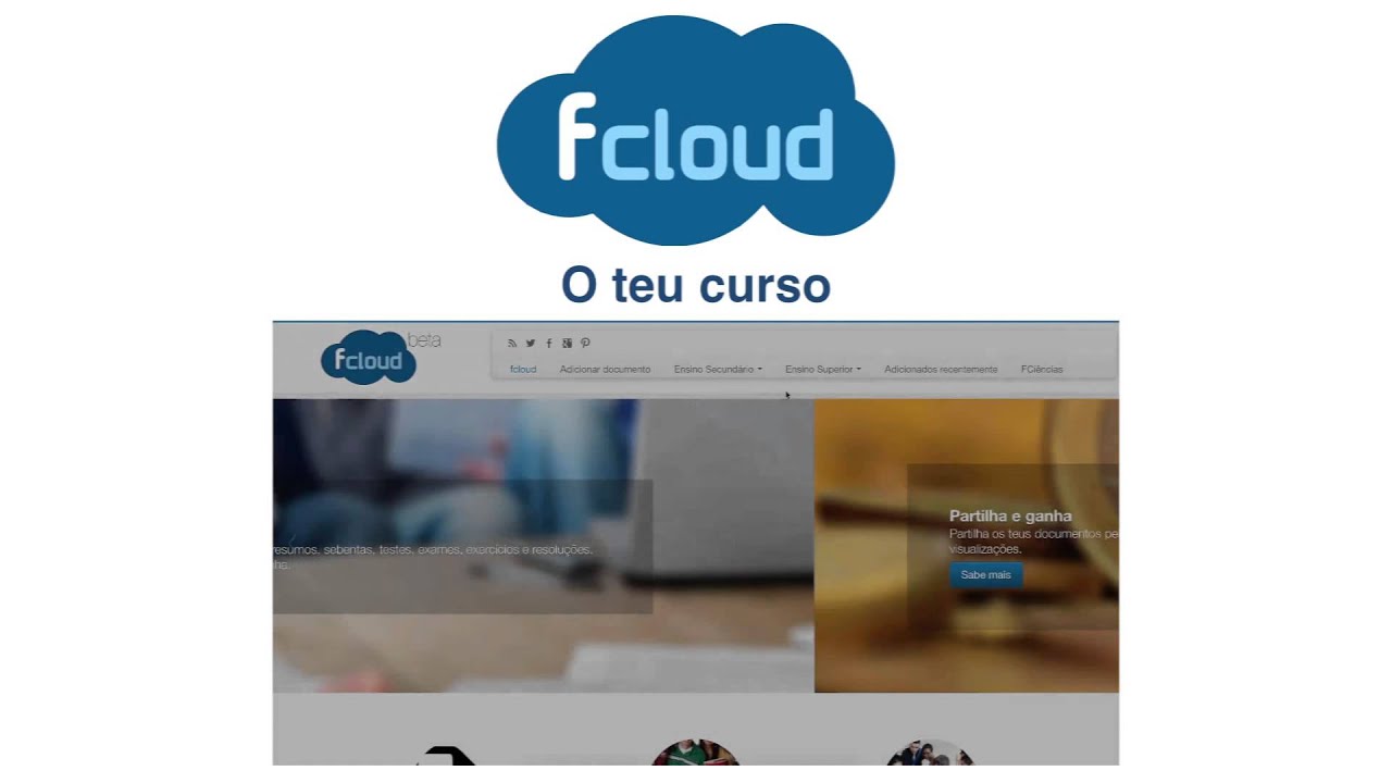 fcloud | Apontamentos, sebentas, exames e exercícios. - YouTube