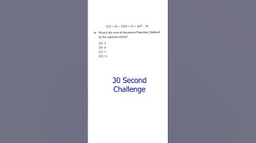 SAT Prep Advanced Math 5-3 Advanced Algebraic Methods Q14 #satexam #maths #satmath #satprep