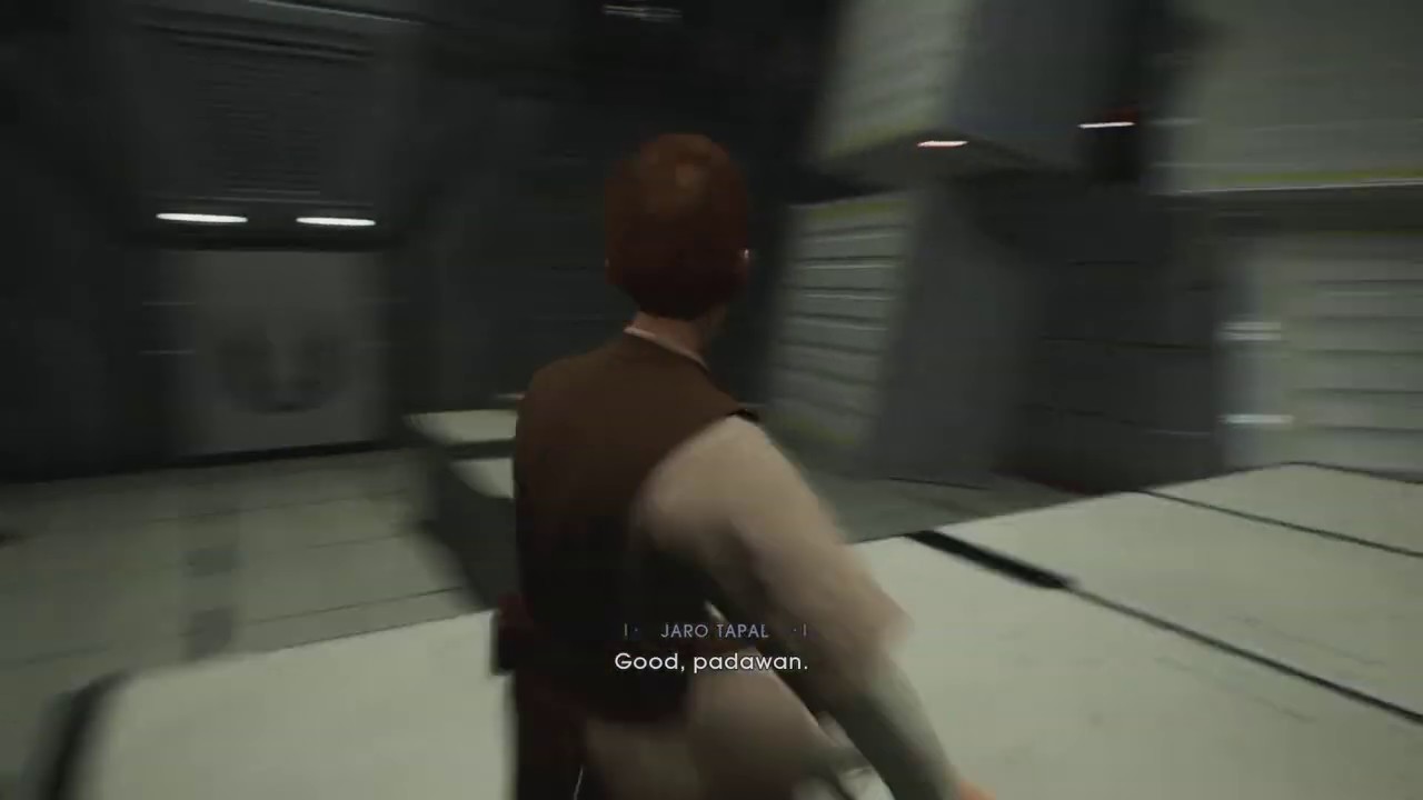 Star Wars Jedi Fallen Order Chapter 1 Jaro Tapal & Cal Kestis Wall