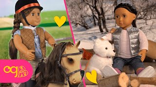 Fun Moments with Our Generation's Pets: Stories You'll Love 💕🐶 Our Generation Dolls 🐩🐴