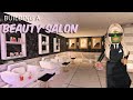 Building a beauty salon in bloxburg using the new update items