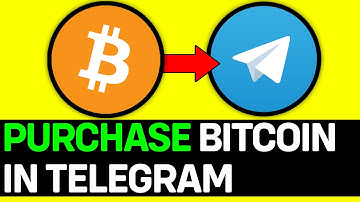 UPDATED 2025! How To Purchase BITCOIN in TELEGRAM
