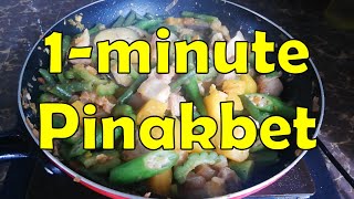 Pinakbet Tagalog - 1 minute Recipes - Smart Daddy