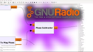 How to subtract phases in GNU radio. Creating own block