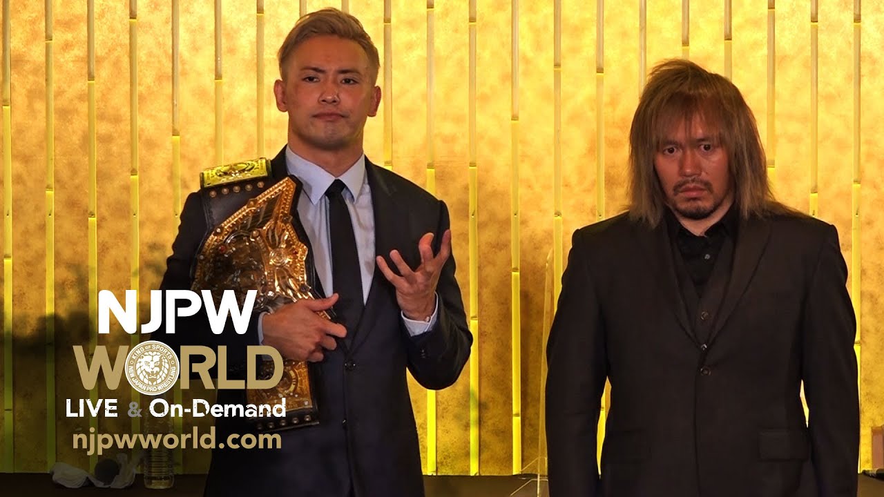 Kazuchika Okada vs Tetsuya Naito | WRESTLING DONTAKU 2022 Press
