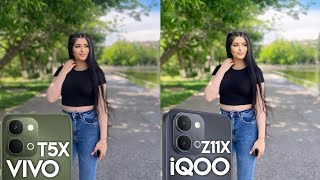 Vivo T5X VS iQoo Z11X Camera Test Comparison 