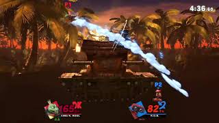 K. Rool declines to die to Brawls WTF character