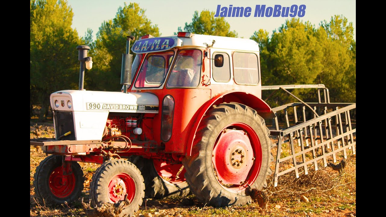 Sarmentando con David Brown 990 ||GoPro Hero3+|| |HD| Jovenes Agricultores