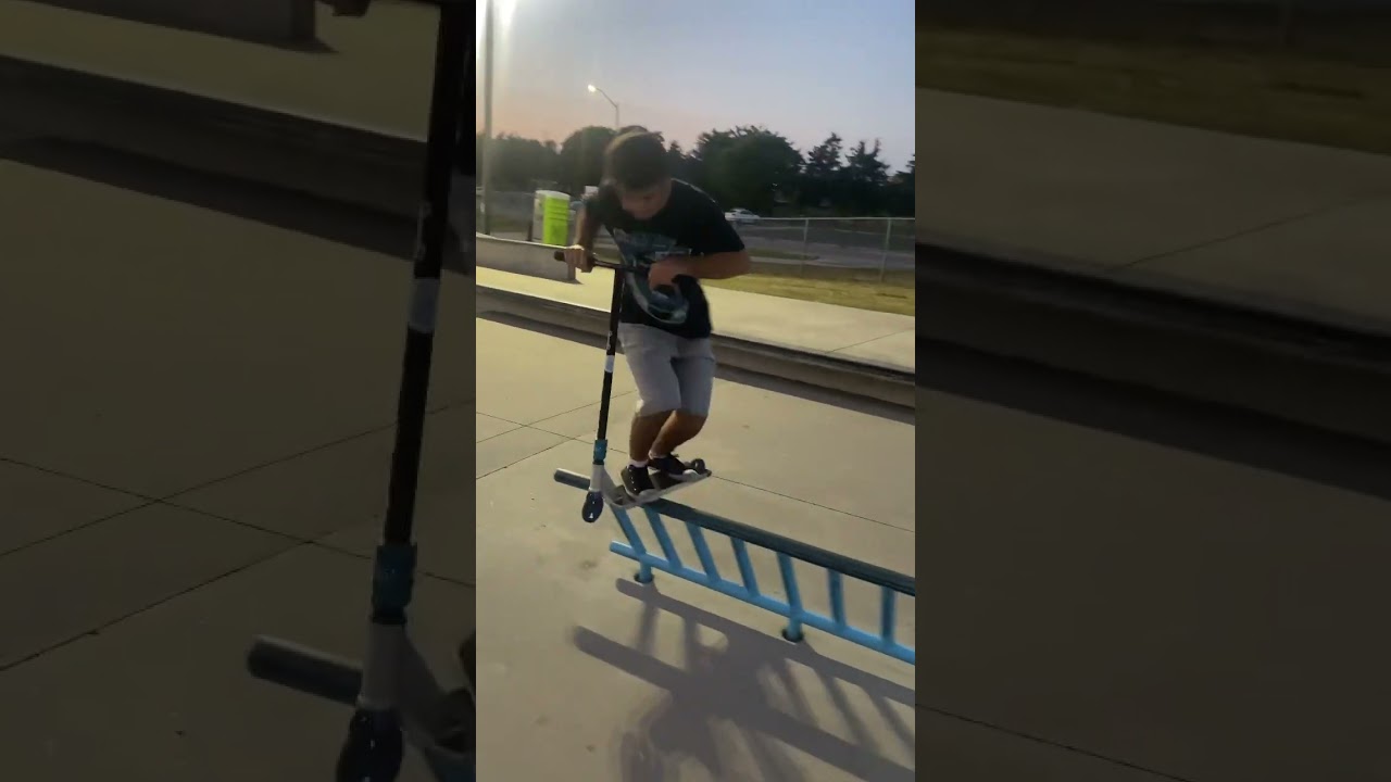This scooter trick is so satisfying 