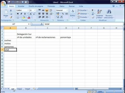 Cómo generar una hoja de contabilidad en Excel - YouTube