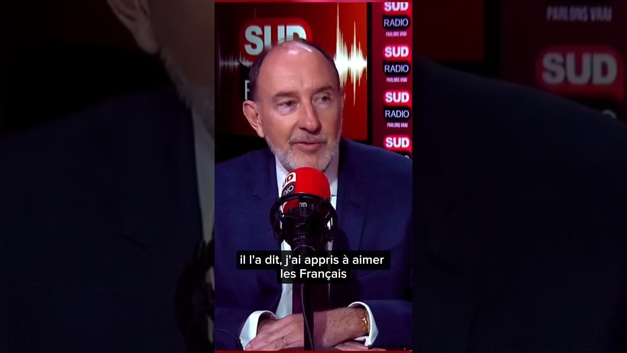 Pierre de Gaulle, président de la @fondationpierredegaulle au micro d'André Bercoff