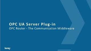 OPC UA Server Plug-In