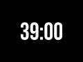 39 Minute Timer