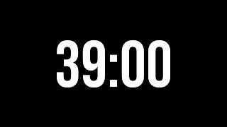 39 Minute Timer