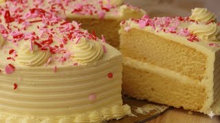 The BEST Vanilla Cake Recipe | Soft, Moist & Bakery-Style screenshot 3