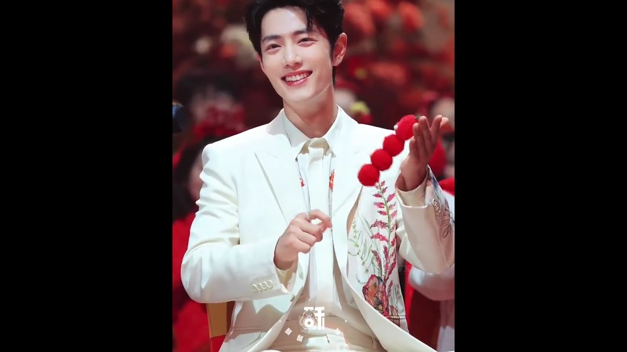 His smile& Grace🥹😘 Xiao Zhan❣️🤍 || 