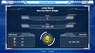 Mega Man 11 - Bounce Man Completed Without Jumping -