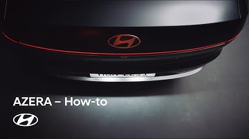 AZERA How-To | Dynamic Welcome Light & Ambient Light | Hyundai