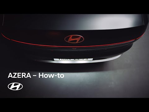 AZERA How-To | Dynamic Welcome Light & Ambient Light | Hyundai