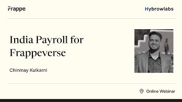 India Payroll for Frappeverse | @Hybrowlabs_Technologies