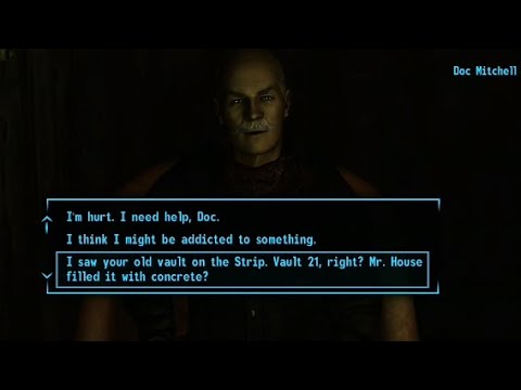 I Saw Your Old Vault on the Strip Telling Doc Mitchell You Saw Vault 21