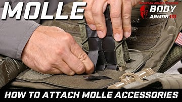 How to Attach MOLLE Magazine Pouches & Accessories - Body Armor 101