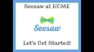 Seesaw At Home Login
