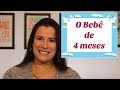 O desenvolvimento do bebê de 4 meses