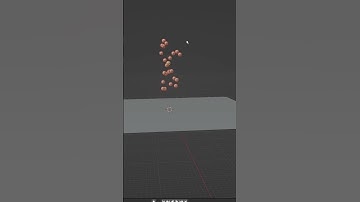 How to add a rigid body to multiple objects in bender #blender #tutorial #howto
