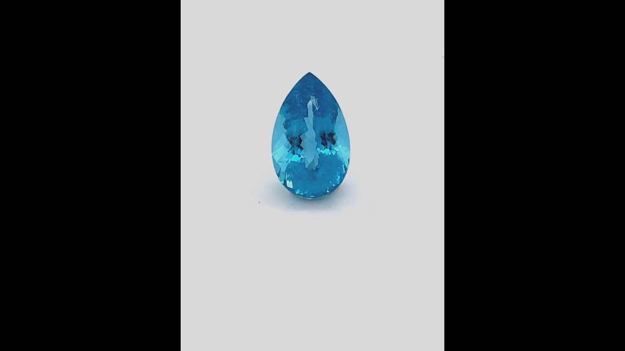 5.48 Carat Rare Paraiba Hue Apatite